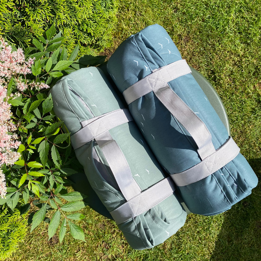 Medvilninis neperšlampamas lauko kilimėlis Solid